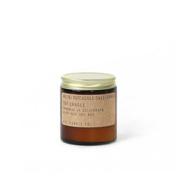 Patchouli & Sweetgrass– Mini Candle