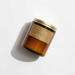 P.F. Candle Co. EU - Ojai Lavender Classic 7.2 oz Standard Soy Candle - Product - Our 7.2 oz Standard Candles are hand-poured into apothecary inspired amber jars with our signature kraft label and a brass lid. This is our most popular size and is meant for dressers, countertops, nightstands – basically everywhere.