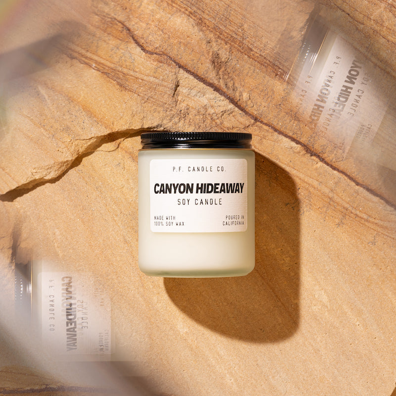 P.F. Candle Co. EU Canyon Hideaway Soft Focus Candle - Lifestyle 2