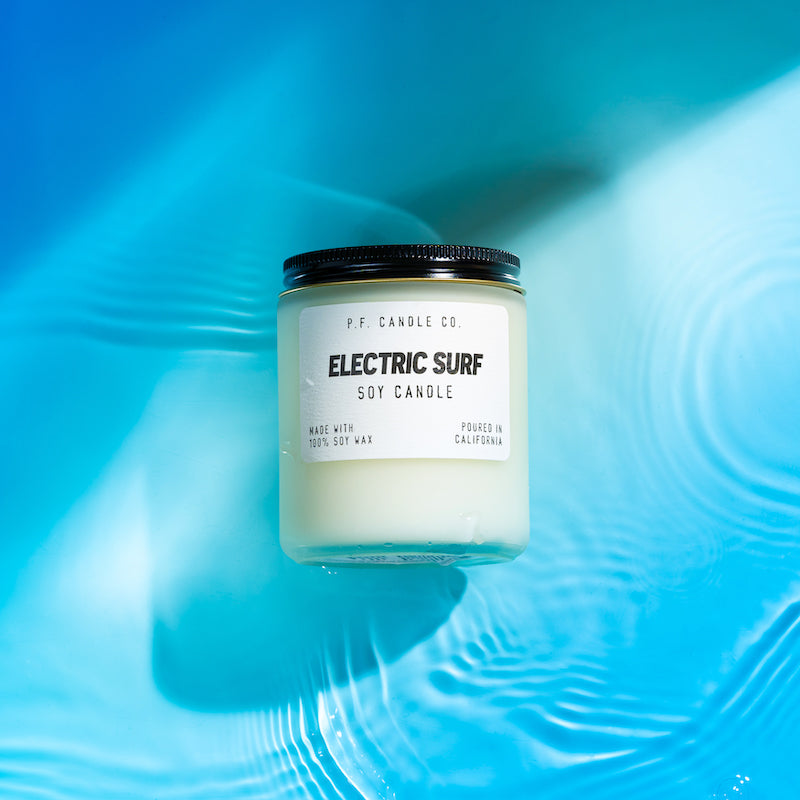 P.F. Candle Co. EU Electric Surf Soft Focus Candle - Lifestyle 2